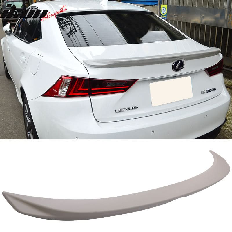 2014-2020 Lexus Sedan IS200t IS250 IS300 IS350 IS300h Trunk Spoiler