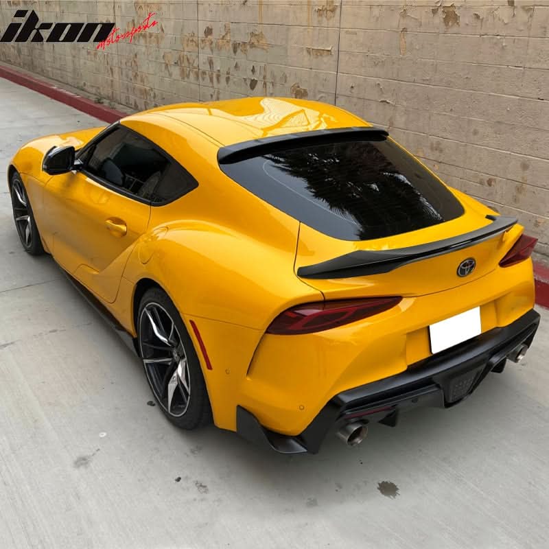2020-2025 Toyota GR Supra 5th TRD Painted Black #202 Trunk Spoiler ABS