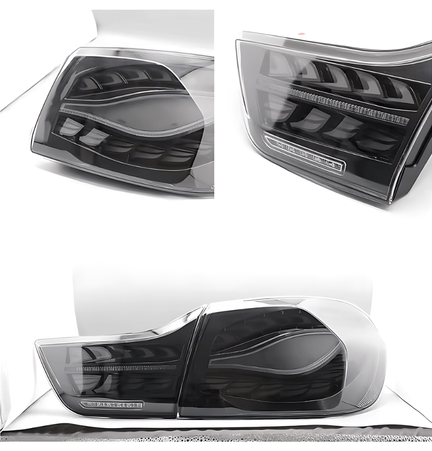 BMW F32 F36 F82 F33 F83 4 Series - Double Dragon Scale Black LED Tail lights (2013 - 2018)