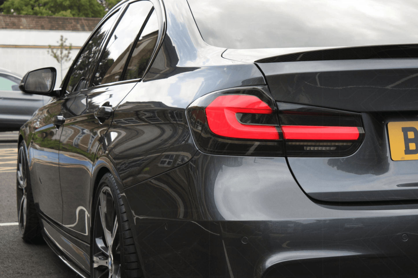 BMW 3 Series F30 F35 F80 "Modern Black Line" LED Tail Light Upgrade (2012-2019)