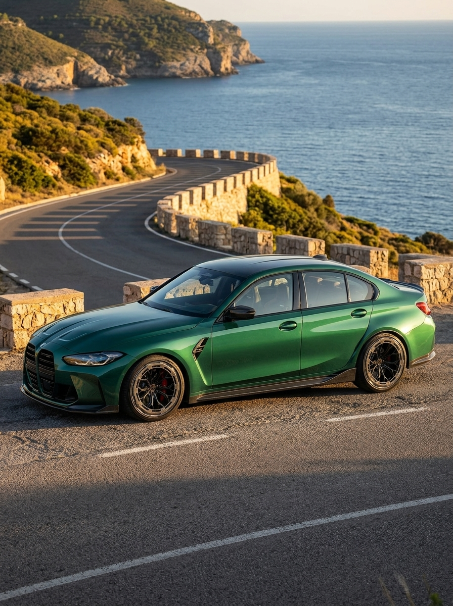 BMW 3/4 Series G80 G81 G82 G83 MP Style Carbon Fiber Side Skirts (2019 - 2024)