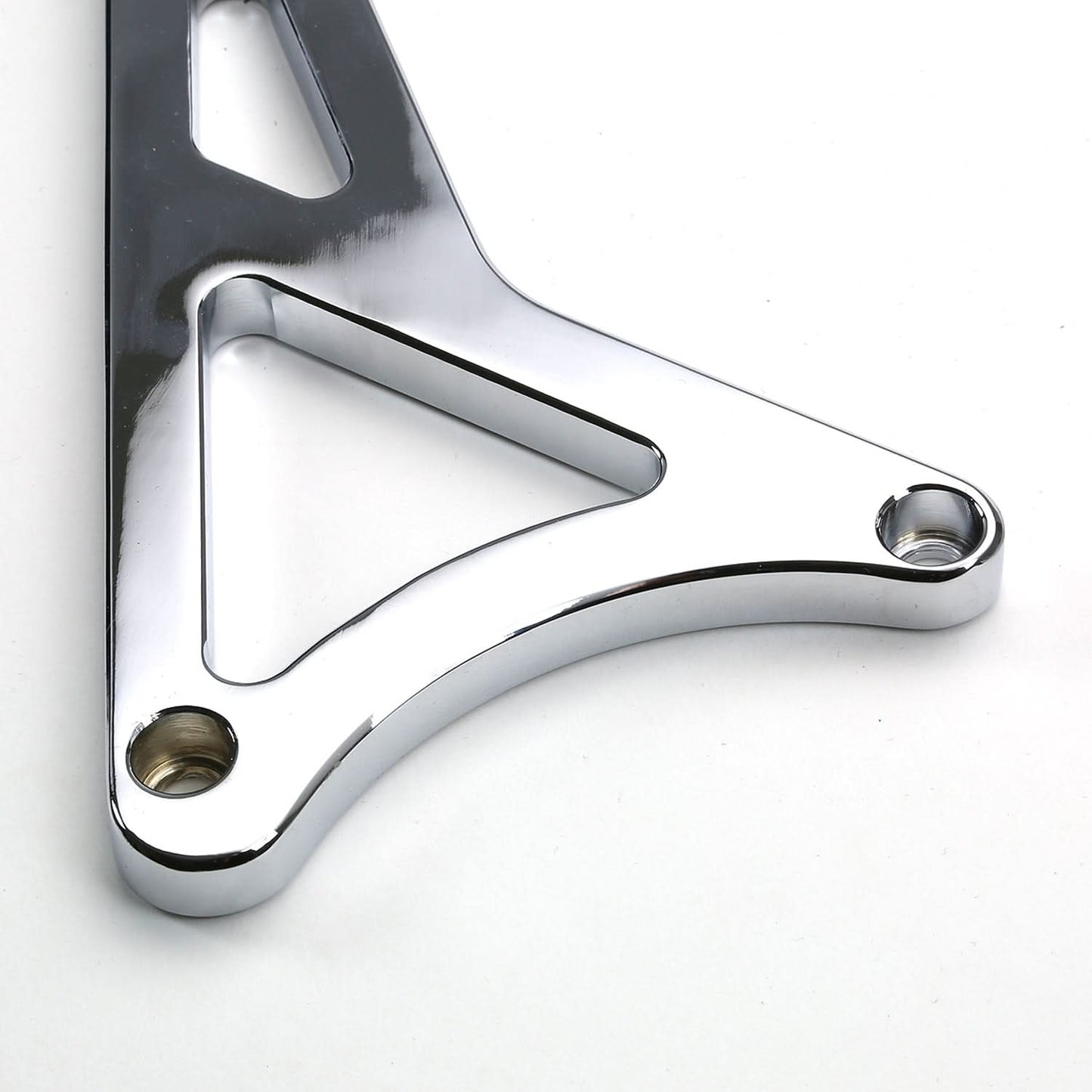 Ford SBF 351W Windsor Chrome Alternator Bracket Set