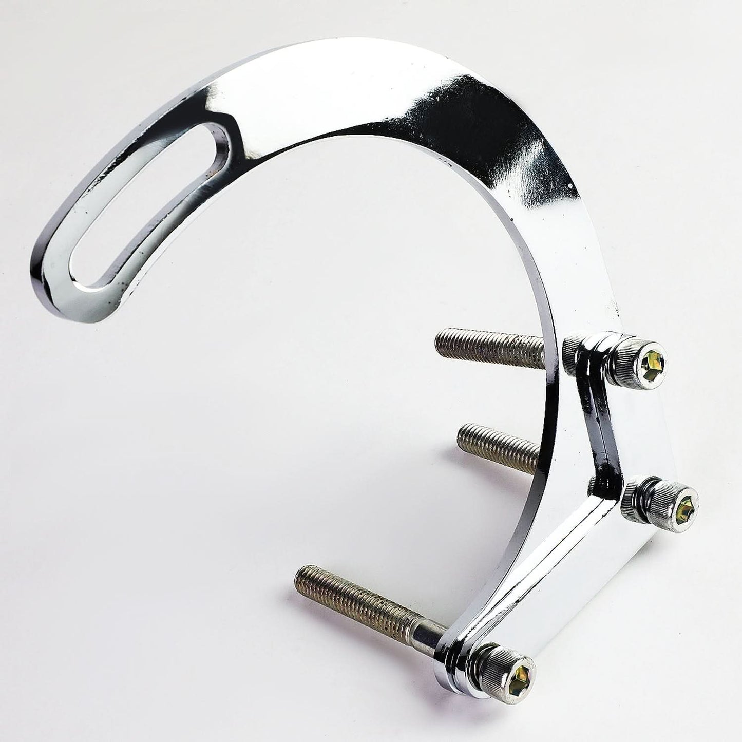 1955-1968 Chevrolet SBC Low Mount Alternator Bracket Set - Chrome