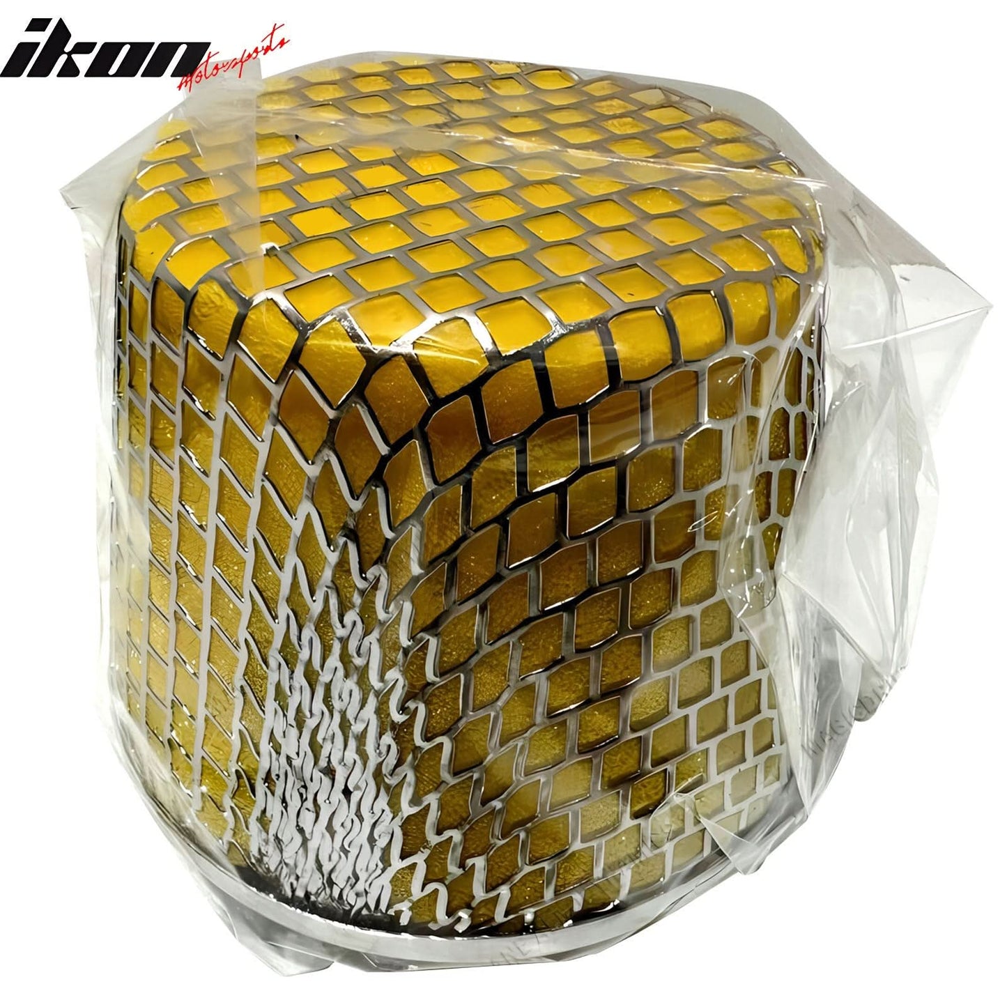 Universal for 4" 100mm Yellow Auto Car Truck SUV Air Intake Filter