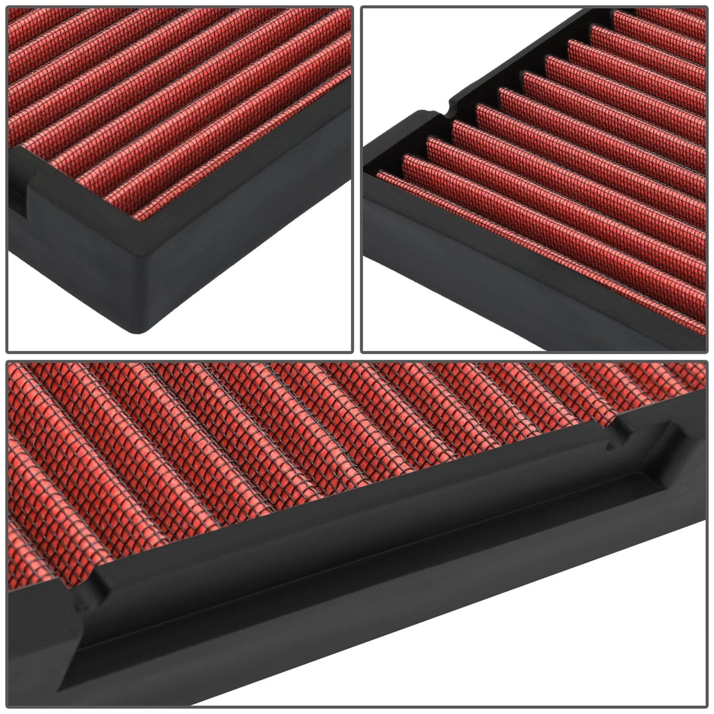 16-18 Honda Civic/HR-V Engine Air Filter - Red