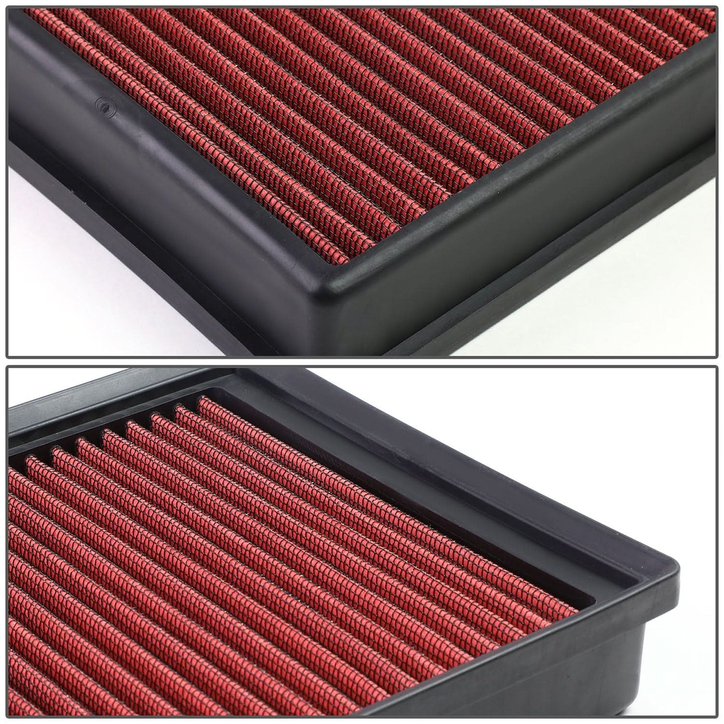 2015-2017 Audi A3 S3 TT VW Golf GTI High-Flow Engine Air Filter - Red