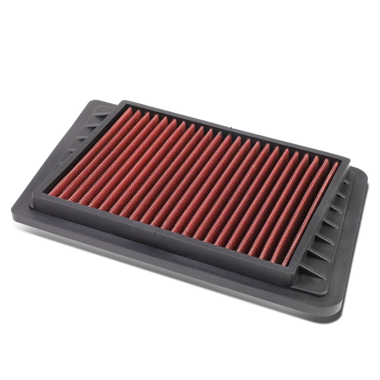02-06 Jeep Liberty/Wrangler 2.4L High-Flow Engine Air Filter - Red