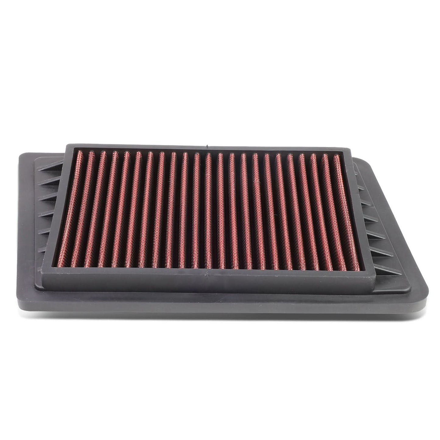 02-06 Jeep Liberty/Wrangler 2.4L High-Flow Engine Air Filter - Red