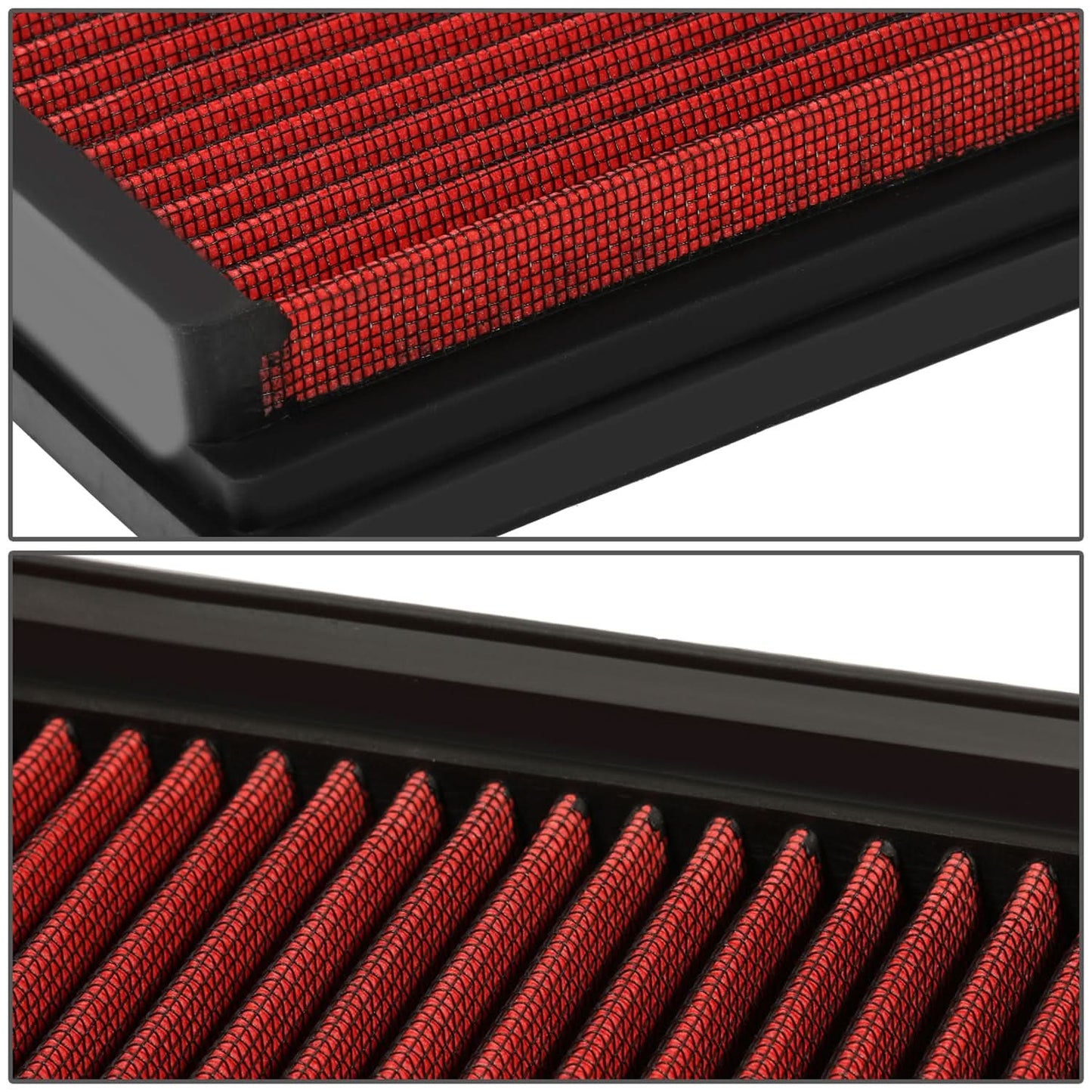 1999-2015 Mercedes V6/V8 High Flow Engine Air Filter - Red