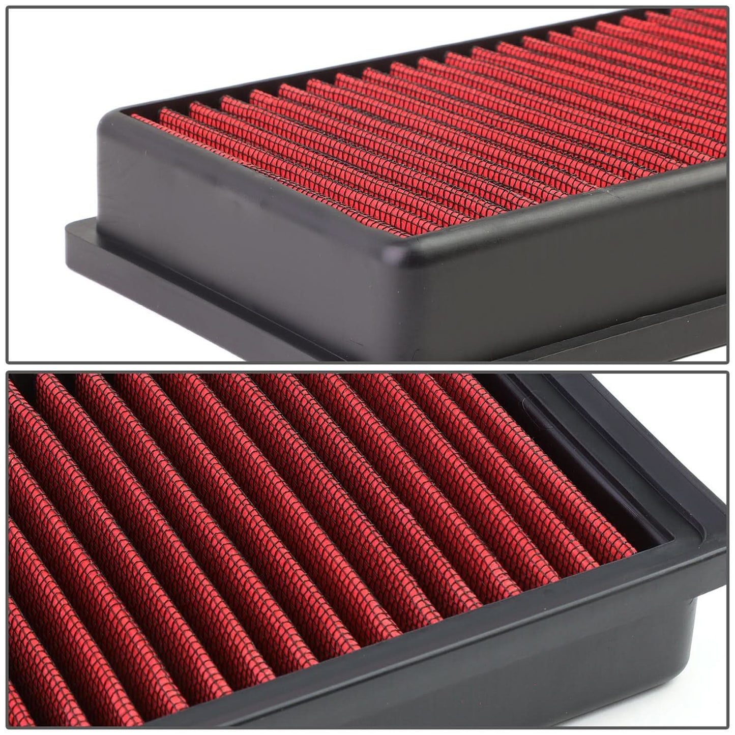 09-17 Audi A4/A5/Q5 2.0T High Flow Engine Air Filter - Red