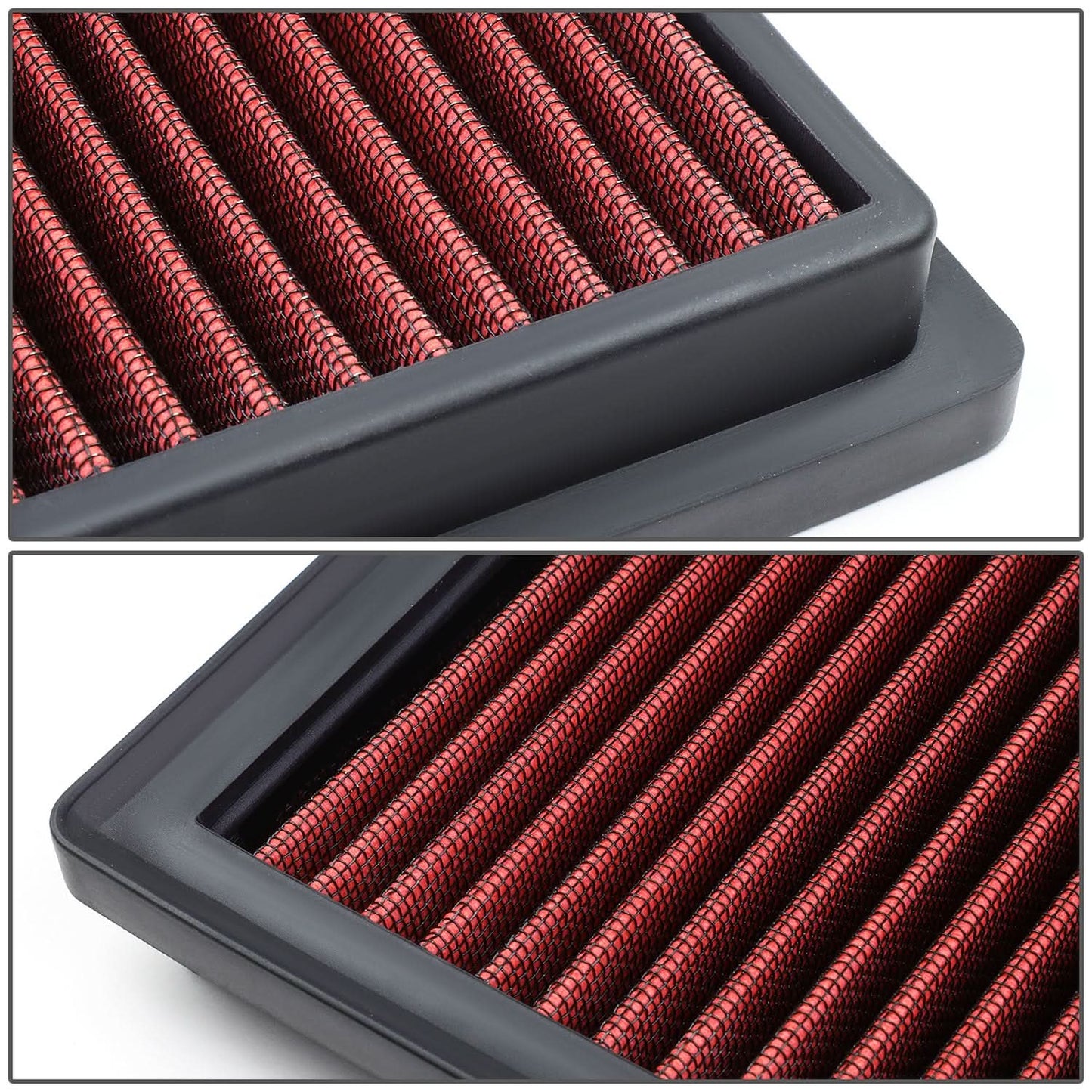 Engine Air Filter - Multi-Fit Buick Regal Lacrosse Chevy Malibu Impala Red