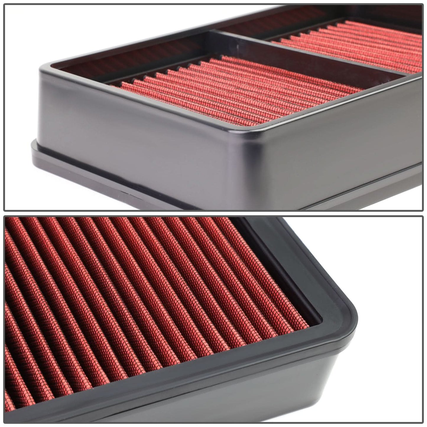 2008-2015 Mitsubishi Lancer / 2007-2013 Outlander Engine Air Filter - Red