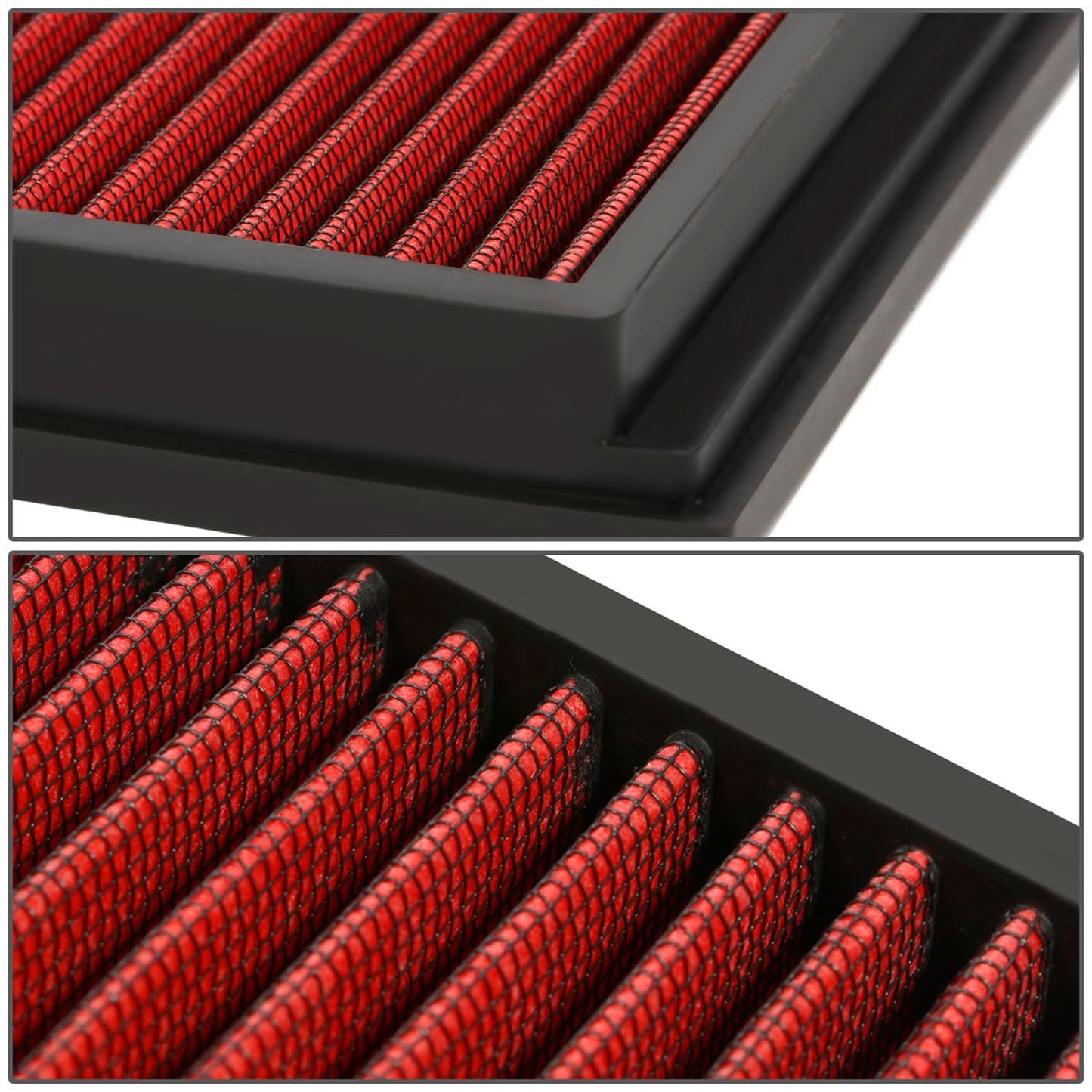 02-09 Audi A4 Engine Air Filter - Red