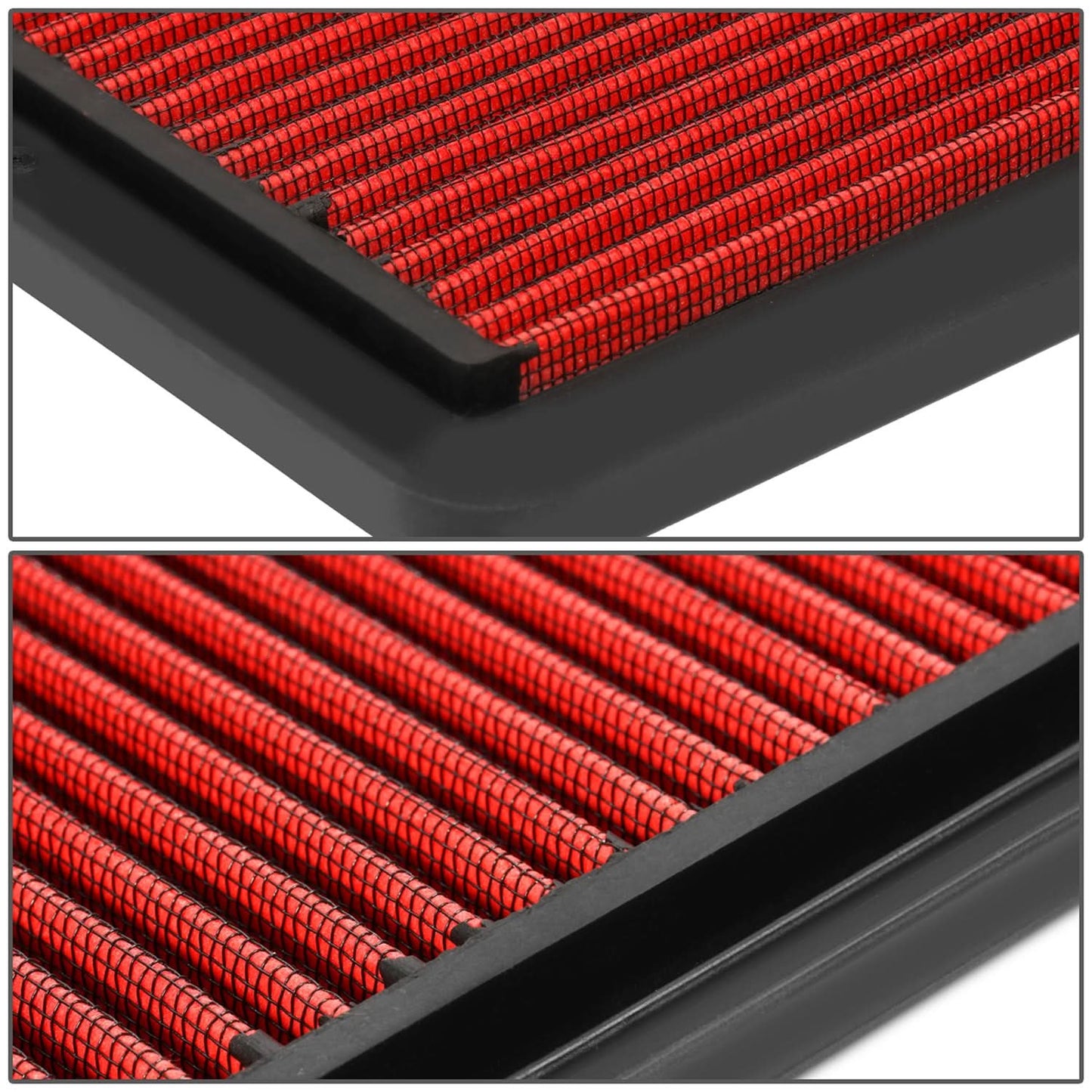 01-05 Honda Civic High Flow Engine Air Filter - Red