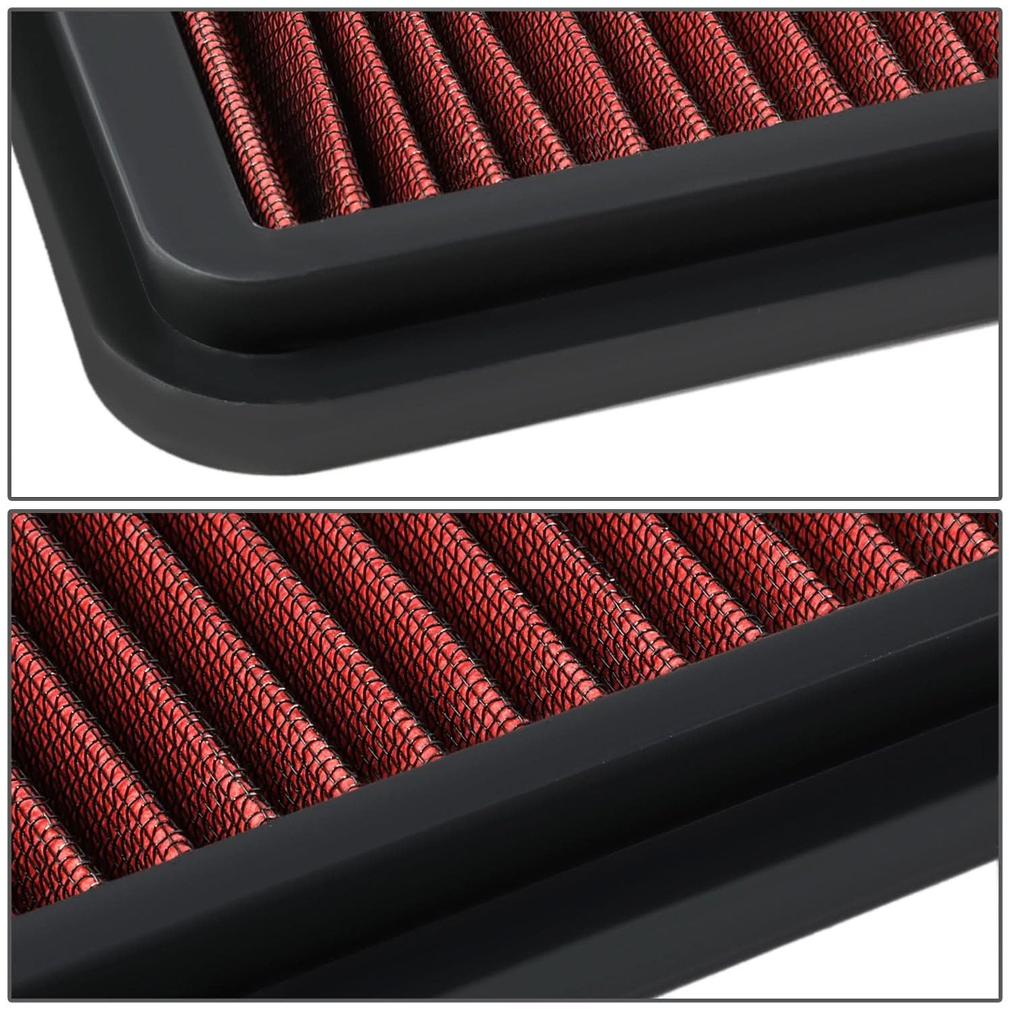 00-09 Toyota 4Runner GX470 Sequoia Tundra Engine Air Filter Red