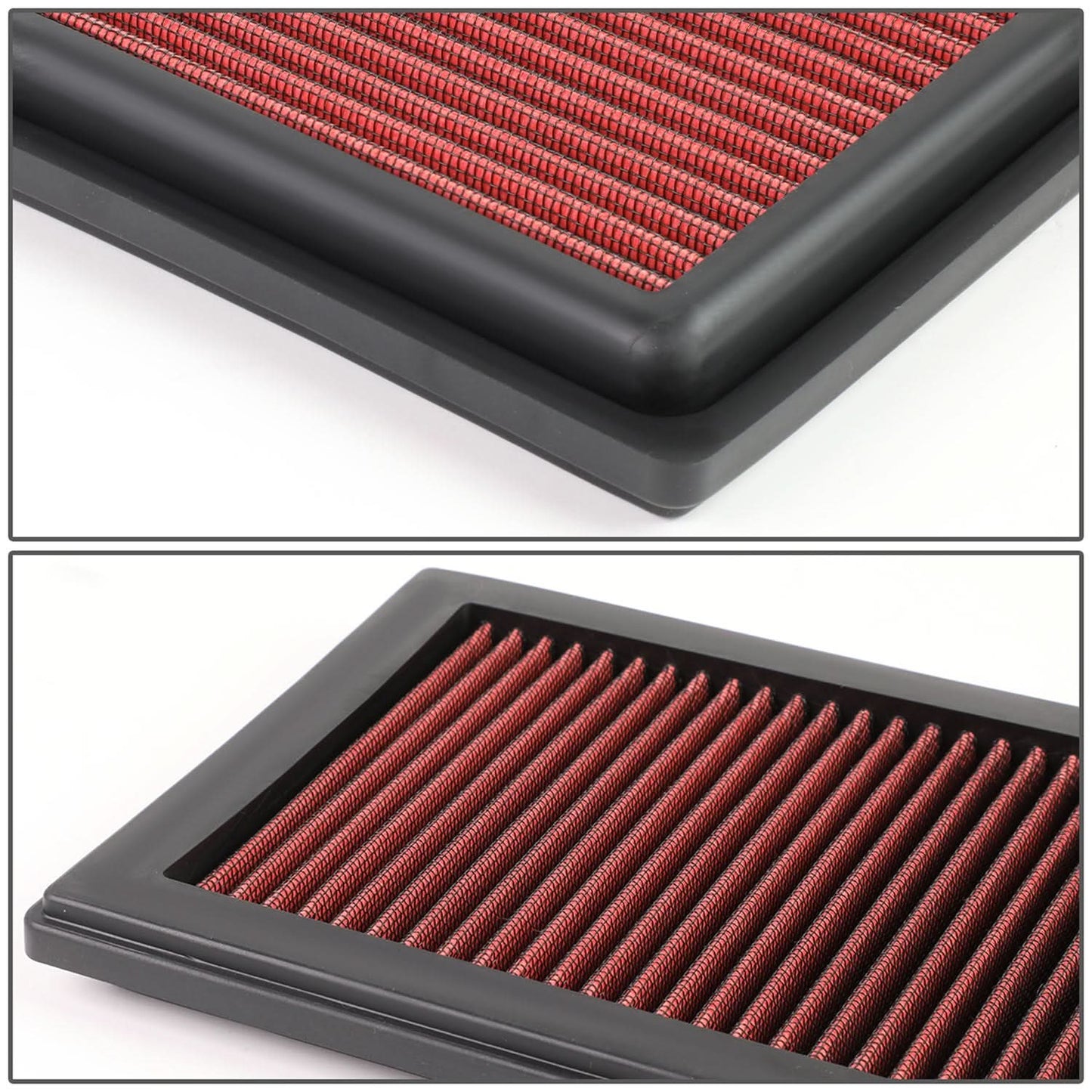 2015-2019 Mercedes C300 E300 GLC300 SLC300 Engine Air Filter Red