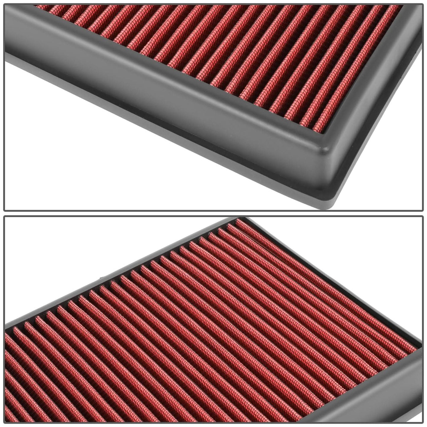 2013-2020 Ford Edge Fusion Lincoln Continental Engine Air Filter - Red