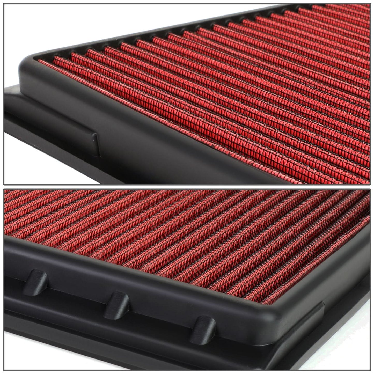 10-16 Cadillac SRX Engine Air Filter Red
