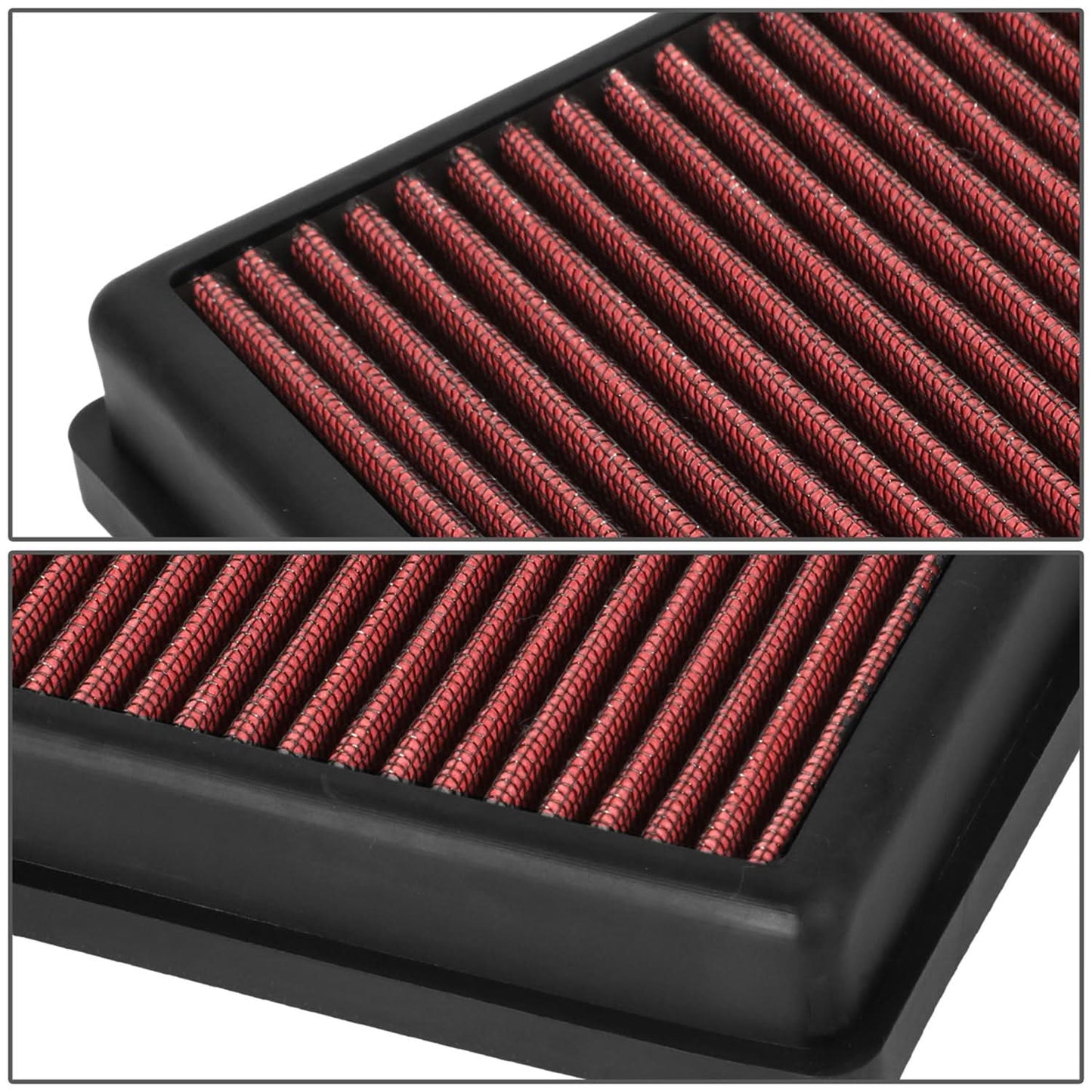 2012-2018 BMW 335i 235i 435i M2 High Flow Engine Air Filter - Red