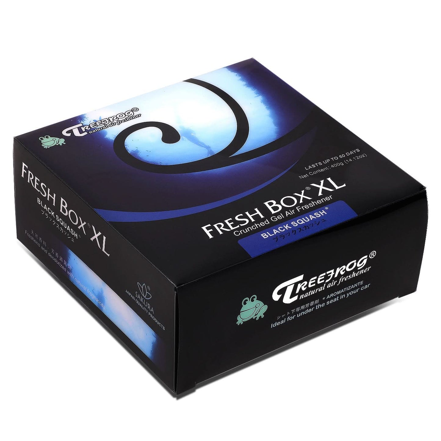 Tree Frog Fresh Box XL Air Freshener - Black Squash 400G