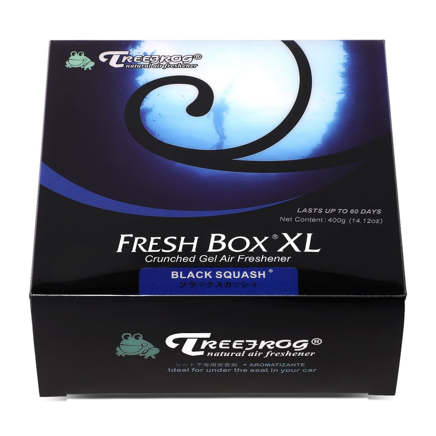 Tree Frog Fresh Box XL Air Freshener - Black Squash 400G