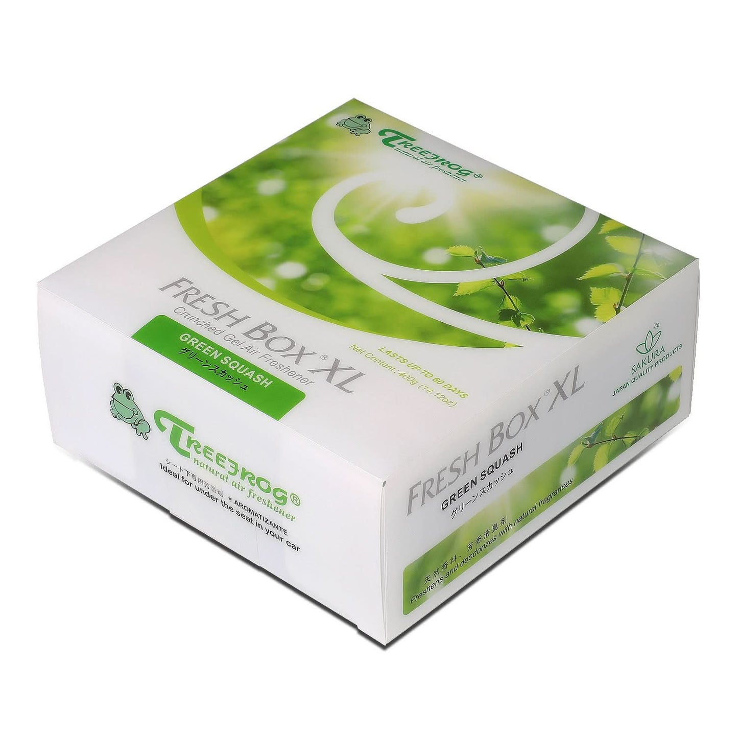 Tree Frog Fresh Box XL Air Freshener - Green Squash 400G