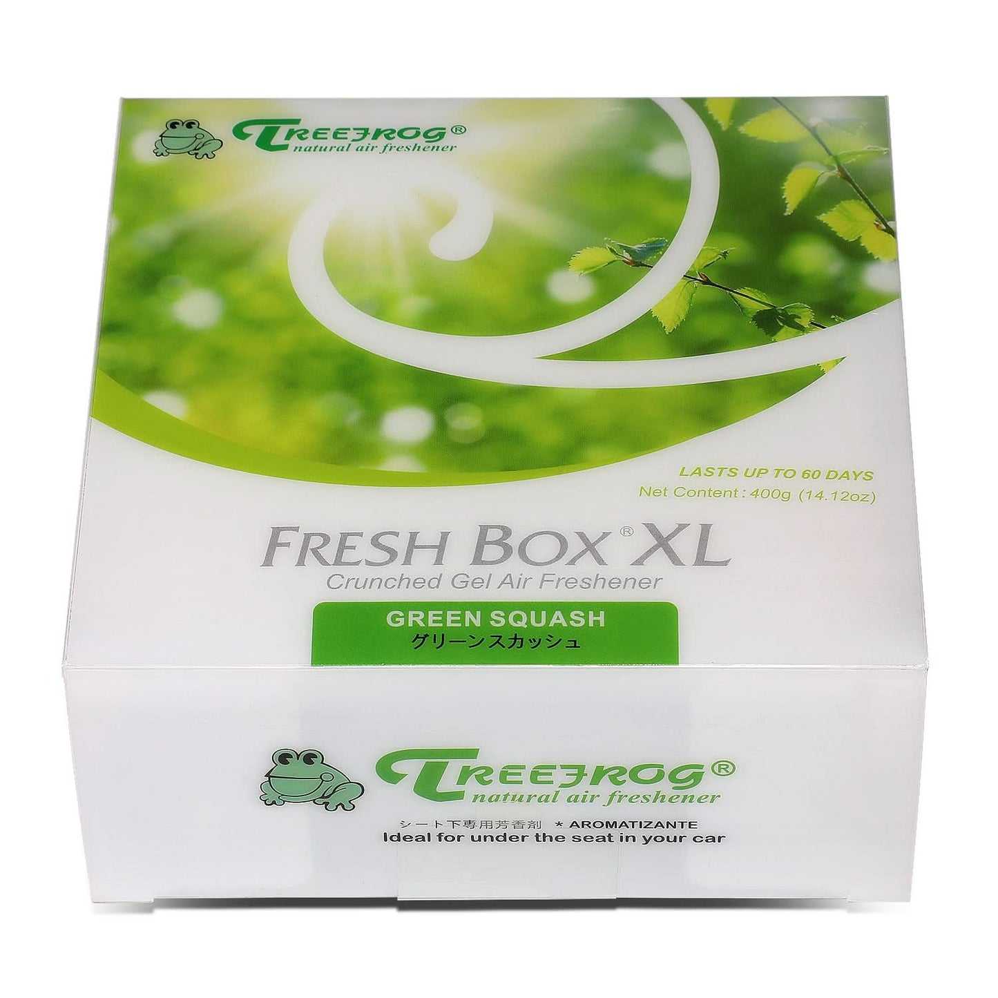 Tree Frog Fresh Box XL Air Freshener - Green Squash 400G