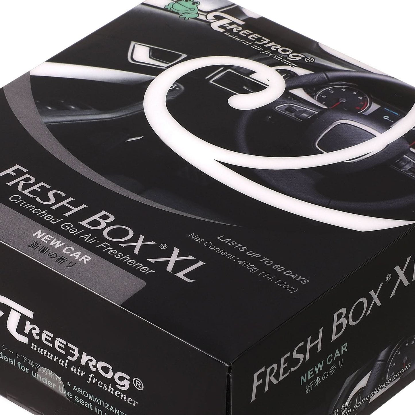 Tree Frog Fresh Box XL Air Freshener 400g New Car Scent