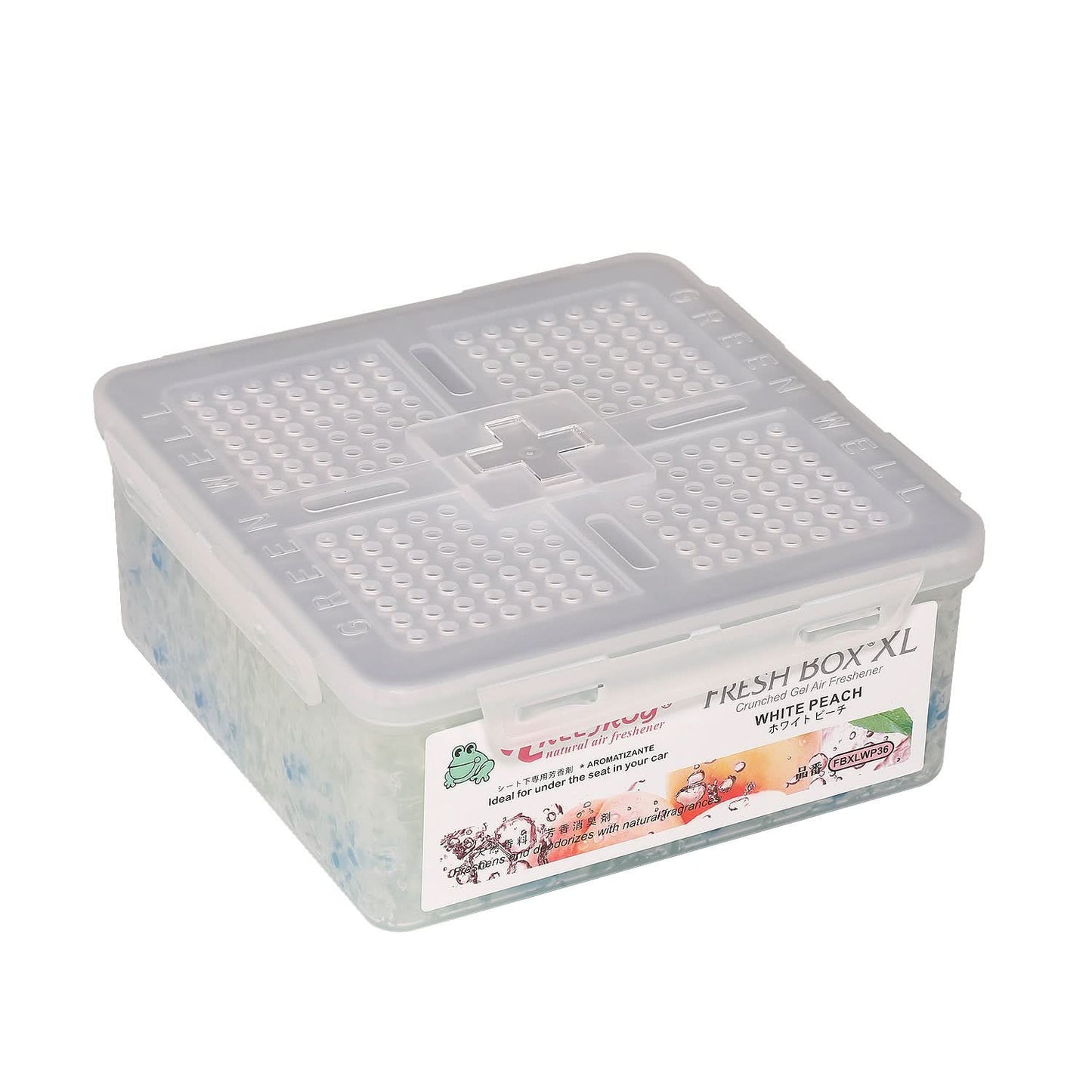 Tree Frog Fresh Box XL Air Freshener - White Peach 400G