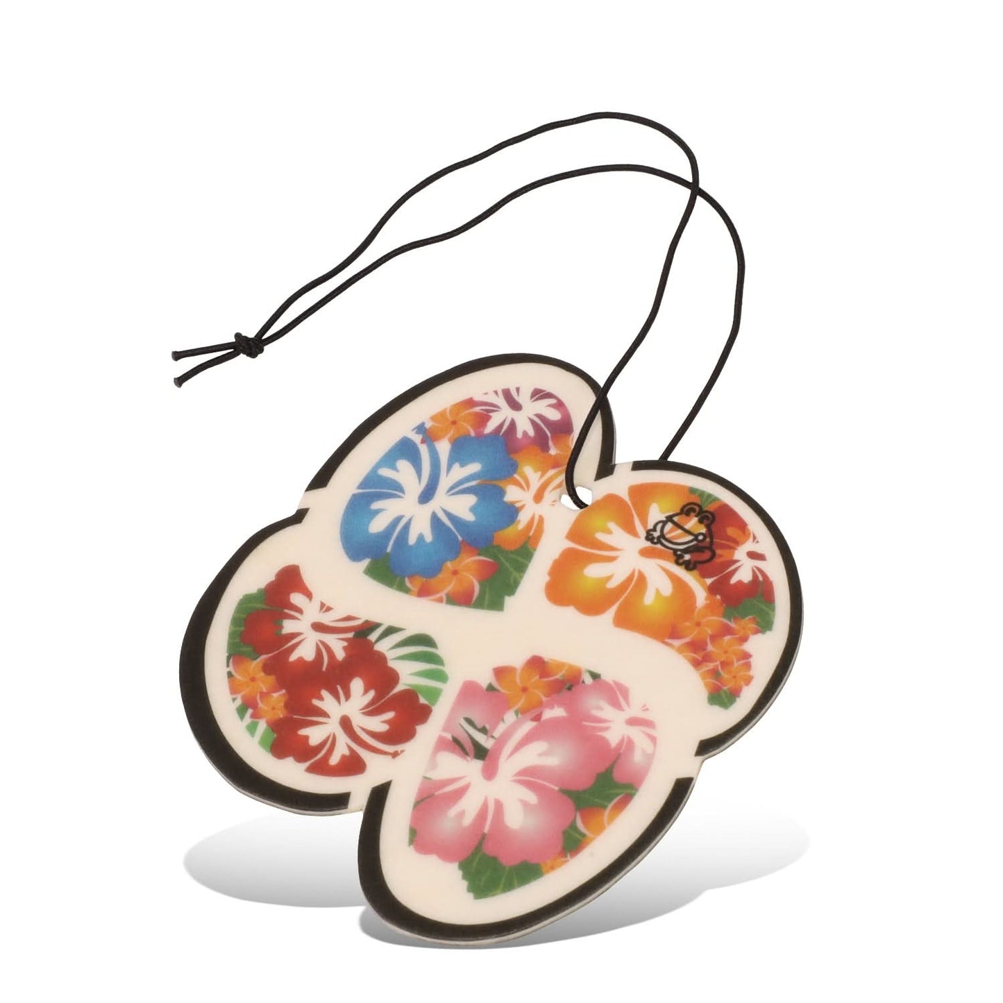 Tree Frog Lucky Leaf Aloha Air Freshener - 72mm x 78mm Squash