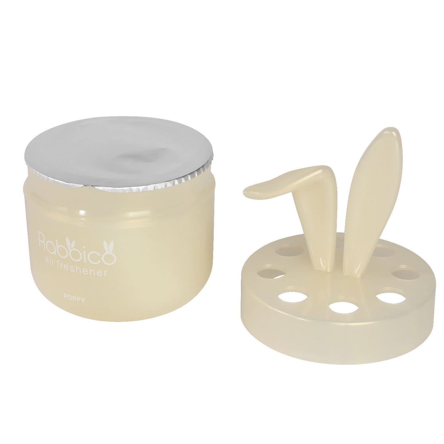 Rabbico Sweet White Musk Car Air Freshener - 90g Gel Can