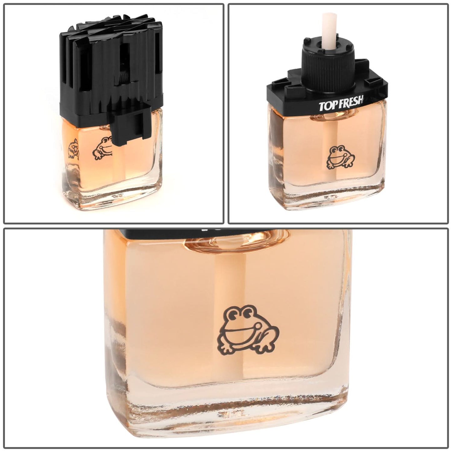 White Peach Air Freshener Vent Clip-On