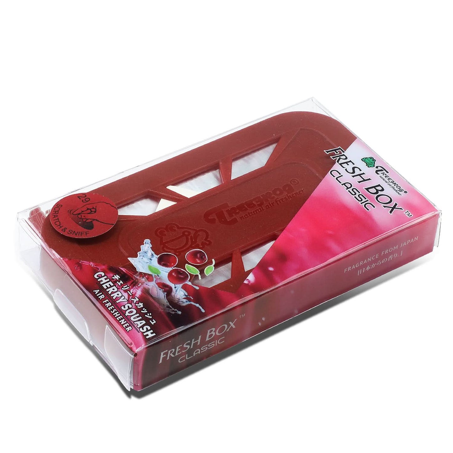 Tree Frog Fresh Box Classic Cherry Squash Gel Air Freshener 18G