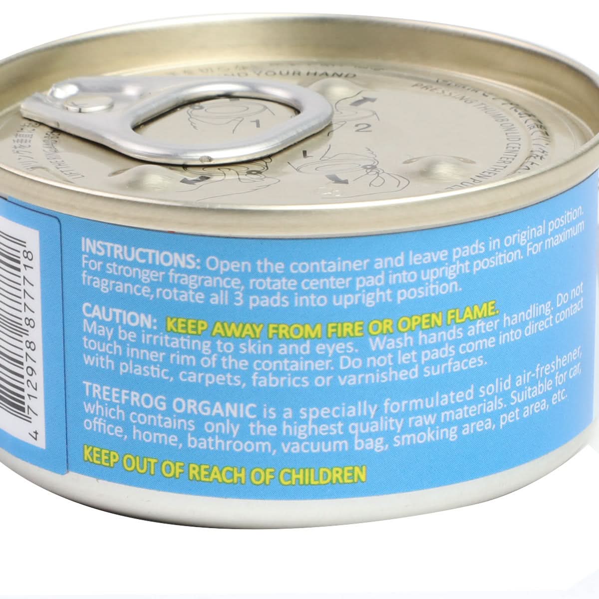 TreeFrog Organic Fresh Squash Air Freshener 1.5 oz Can