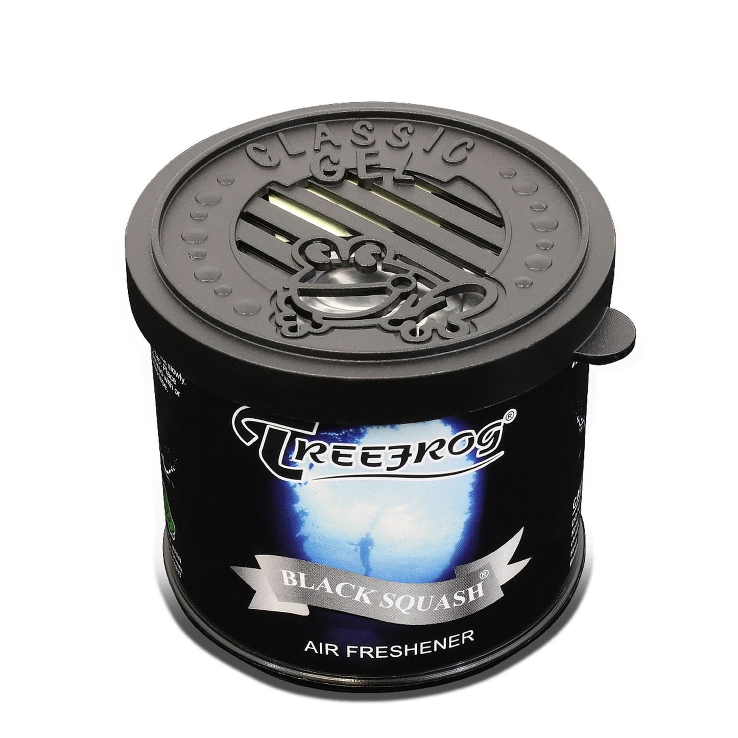 Black Squash Scented Car Air Freshener - 80G Round Gel Can