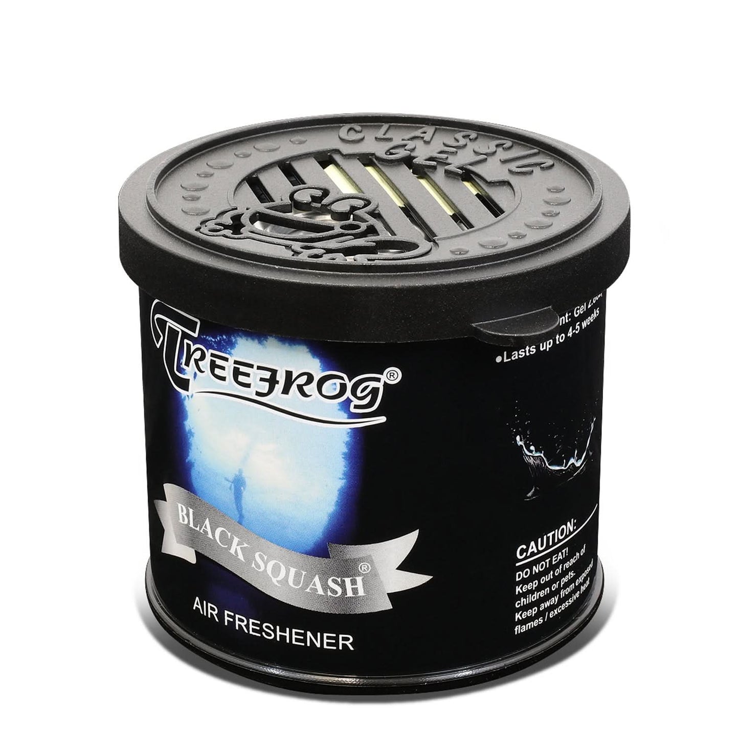 Black Squash Scented Car Air Freshener - 80G Round Gel Can