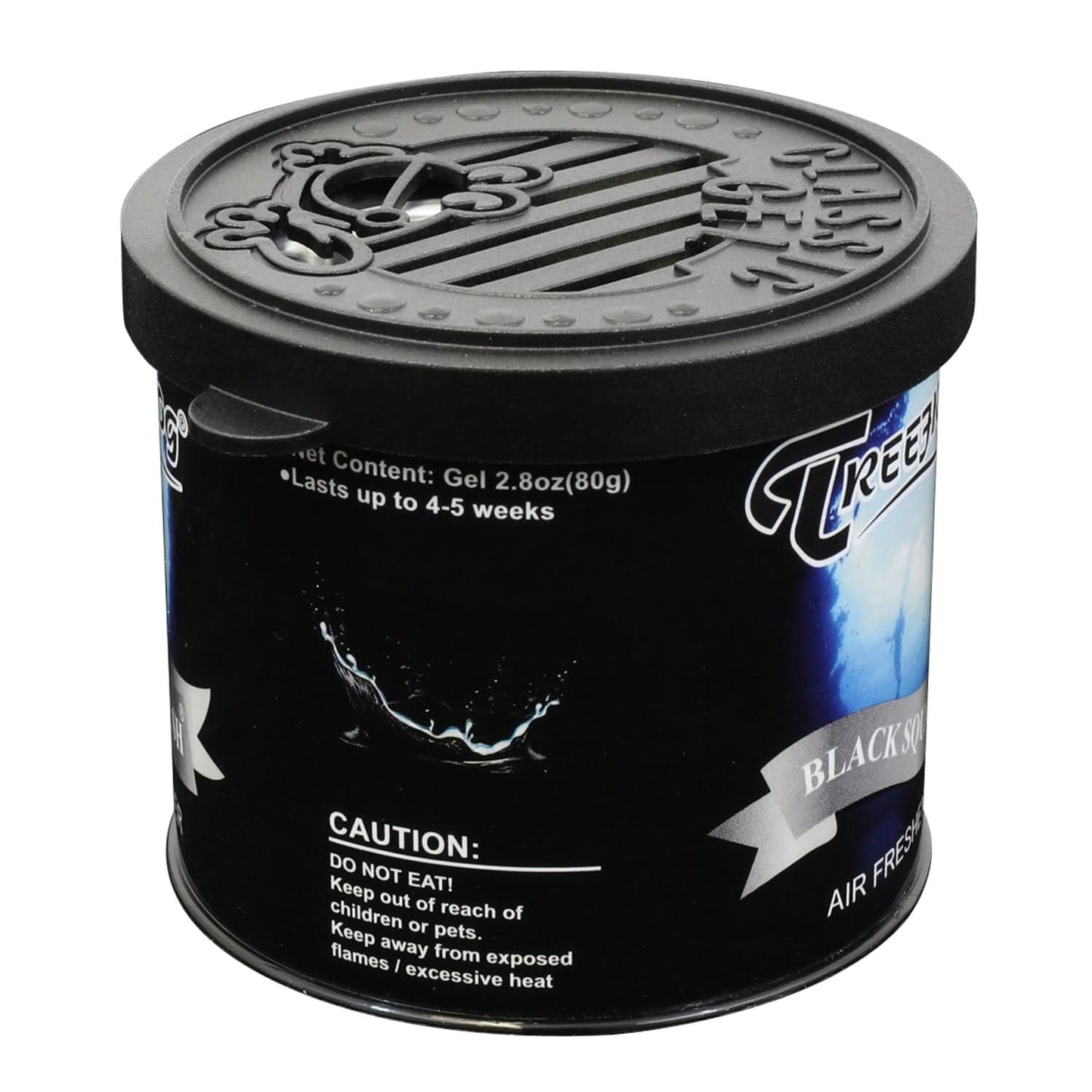 Black Squash Scented Car Air Freshener - 80G Round Gel Can