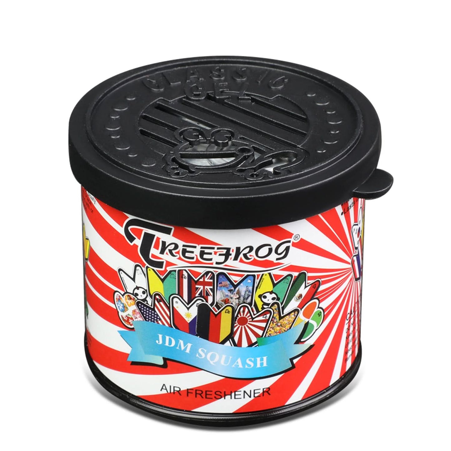 TreeFrog JDM Squash Scent Air Freshener - 80G Round Gel Can