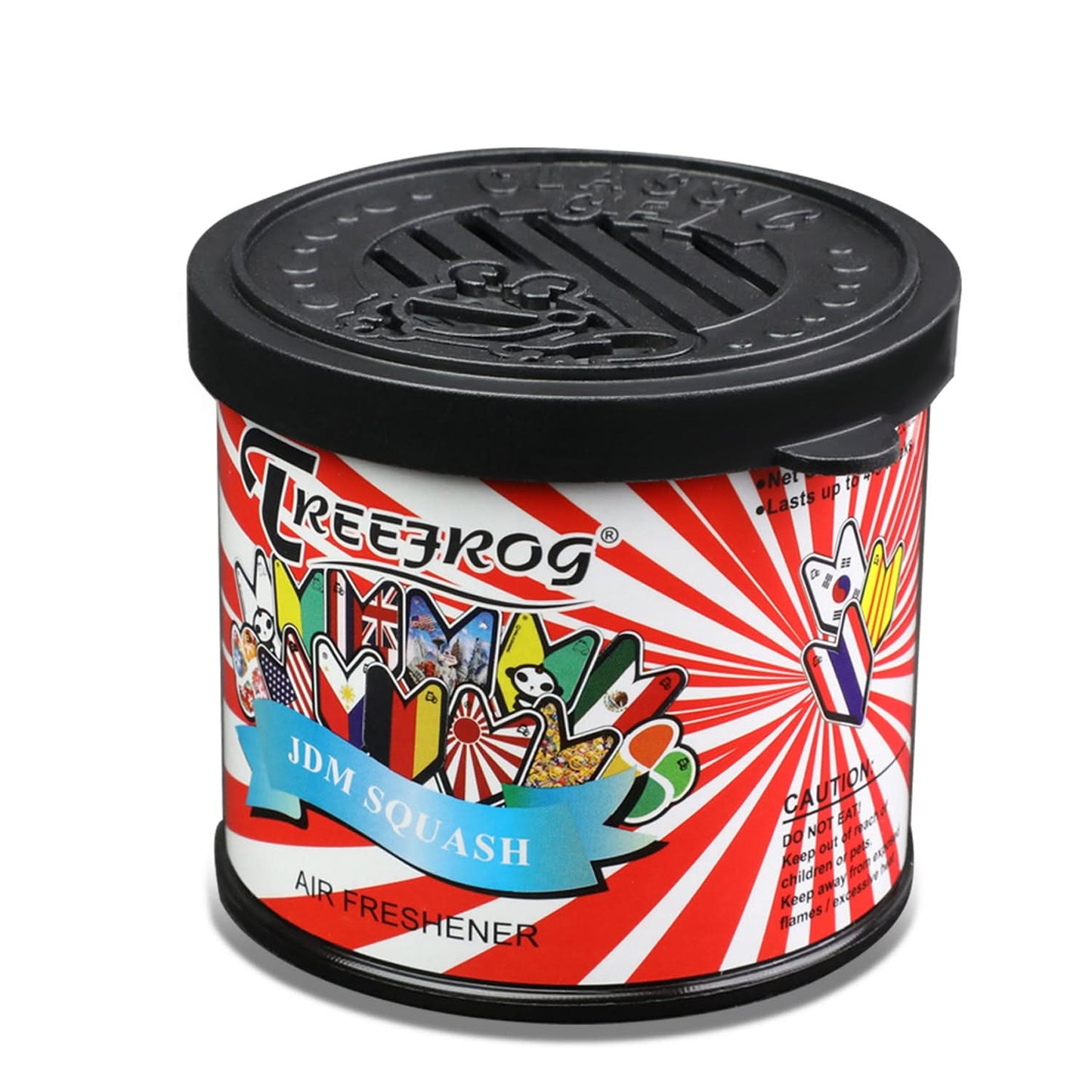 TreeFrog JDM Squash Scent Air Freshener - 80G Round Gel Can