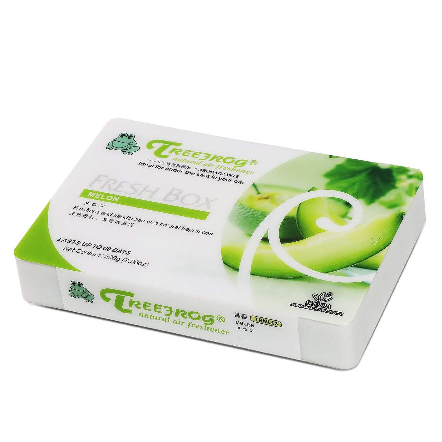 TreeFrog Fresh Box Air Freshener - 200g Melon Scent Brick