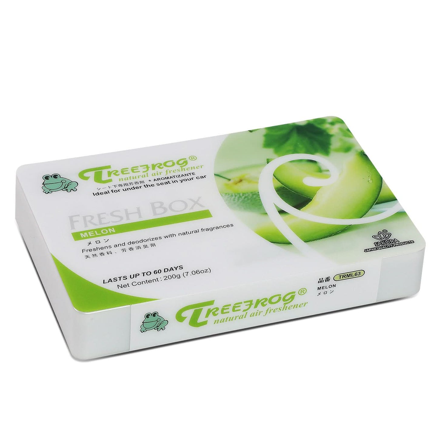 TreeFrog Fresh Box Air Freshener - 200g Melon Scent Brick