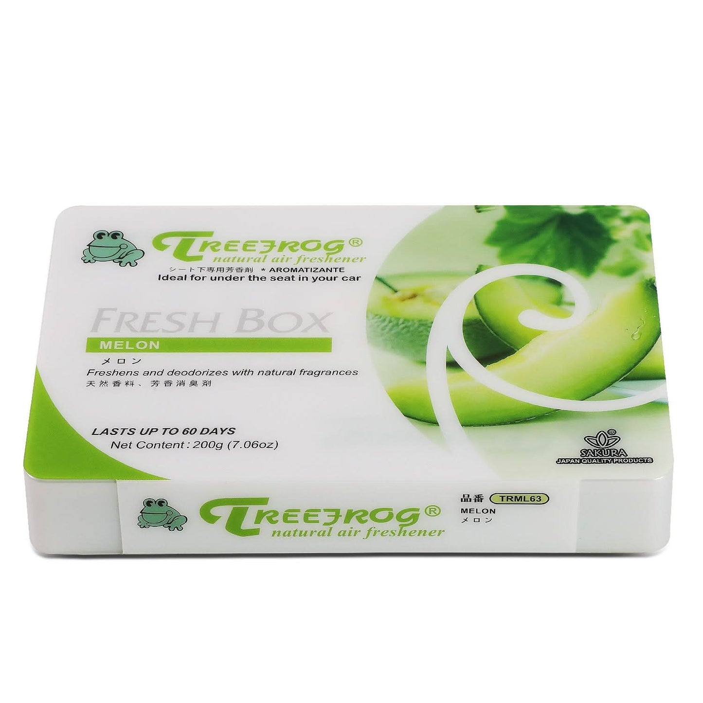 TreeFrog Fresh Box Air Freshener - 200g Melon Scent Brick