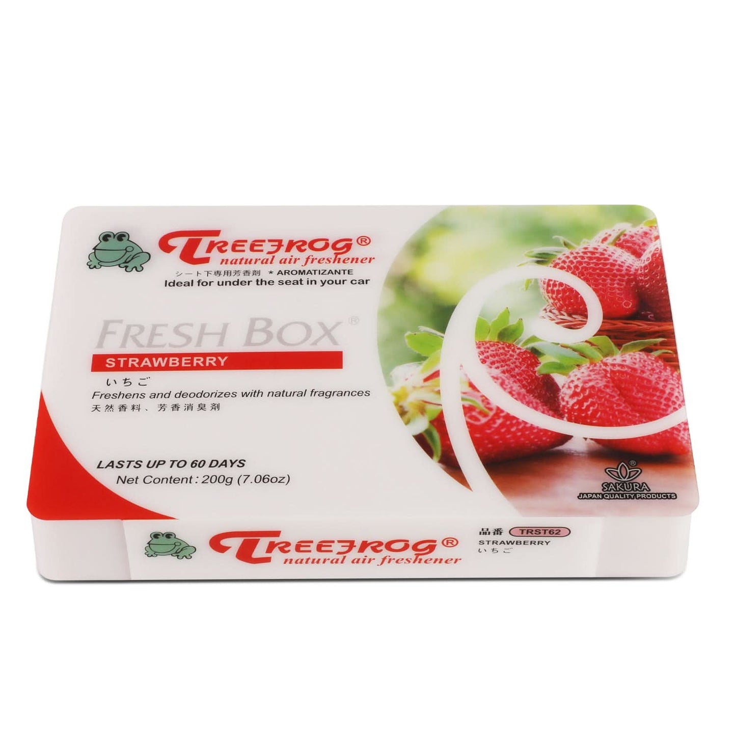 TreeFrog Fresh Box Air Freshener - 200G Brick - Strawberry