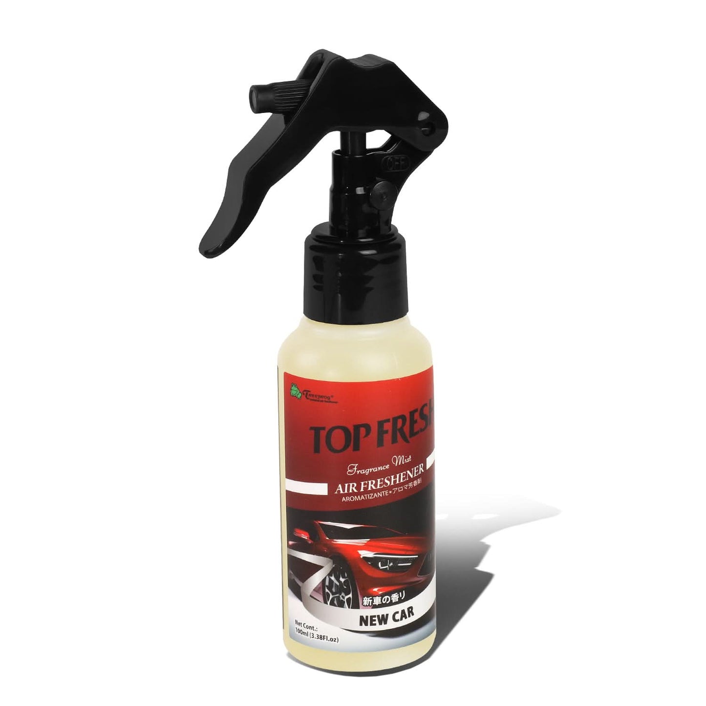 TreeFrog Top Fresh New Car Air Freshener 3.0 OZ Liquid Spray Mist