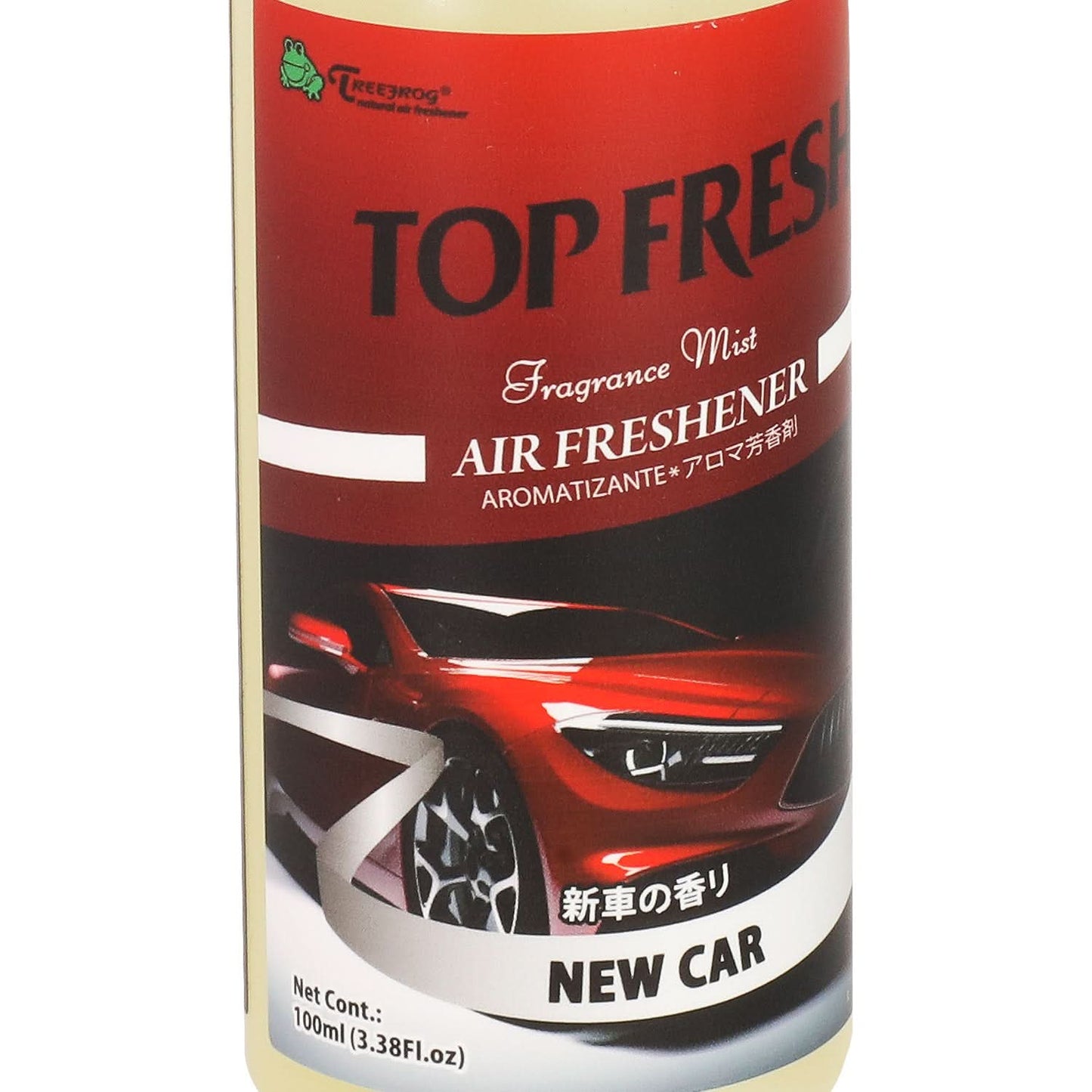 TreeFrog Top Fresh New Car Air Freshener 3.0 OZ Liquid Spray Mist