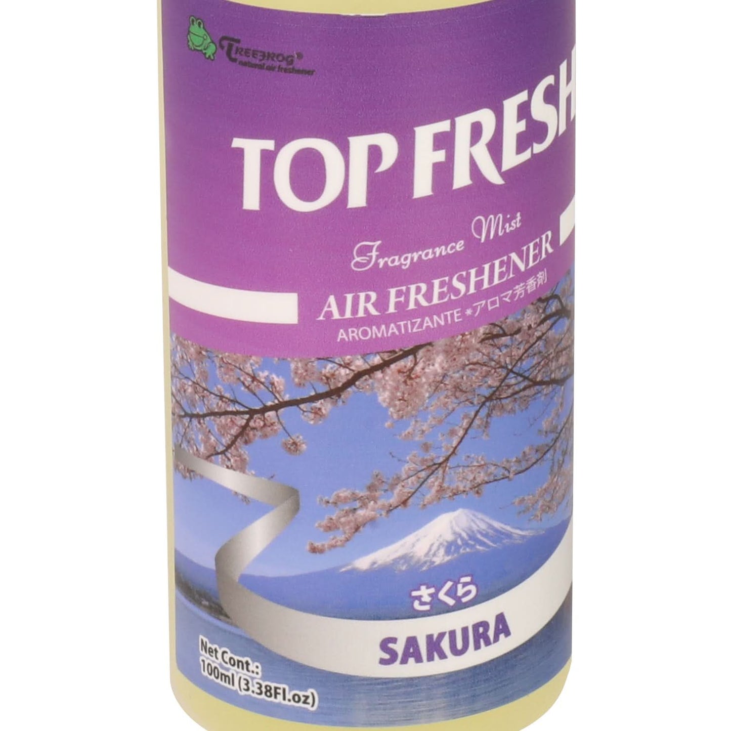 Treefrog Top Fresh Sakura Air Freshener 3.0oz Liquid Spray Mist