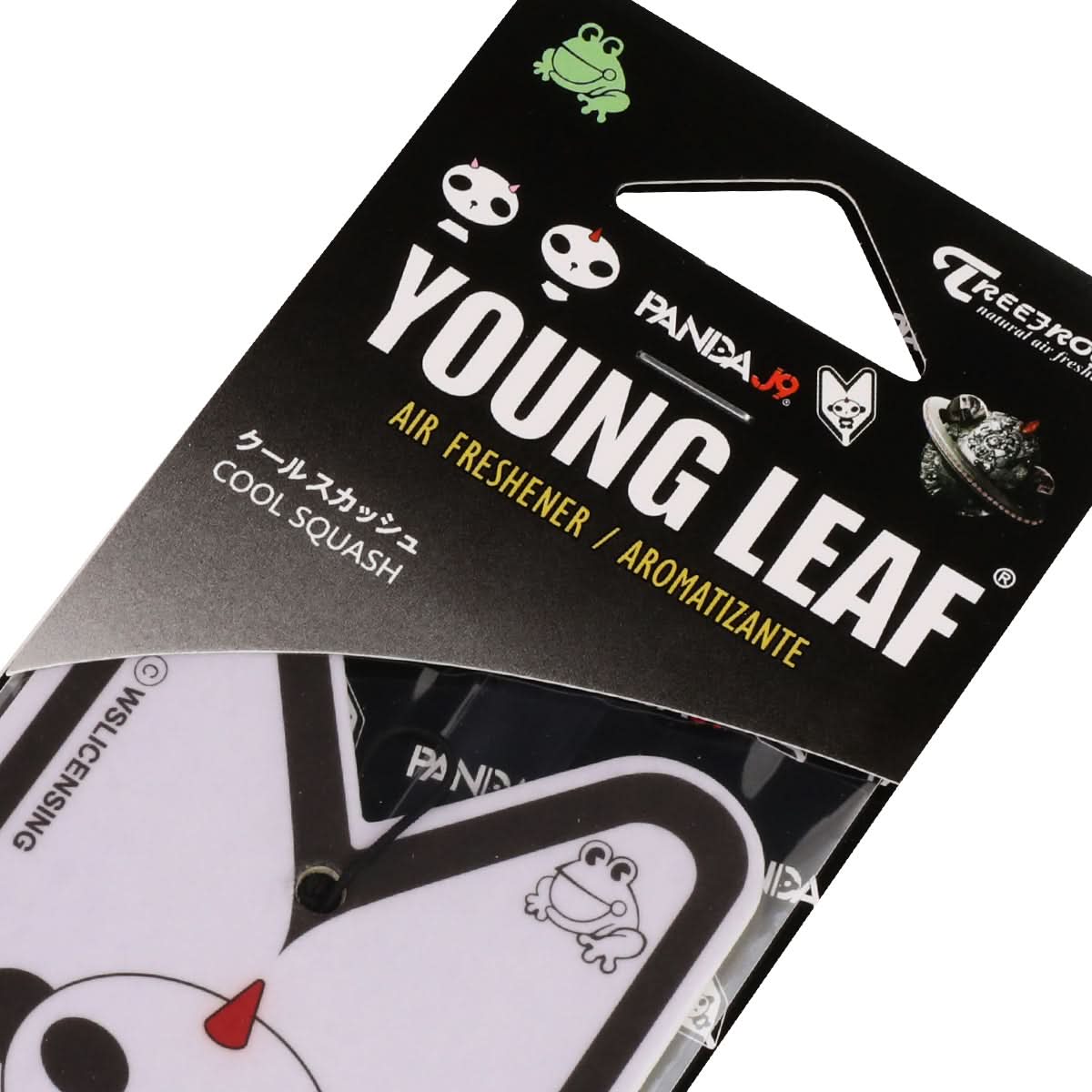 Panda J9 Cool Squash Paper Hanging Air Freshener - Young Leaf