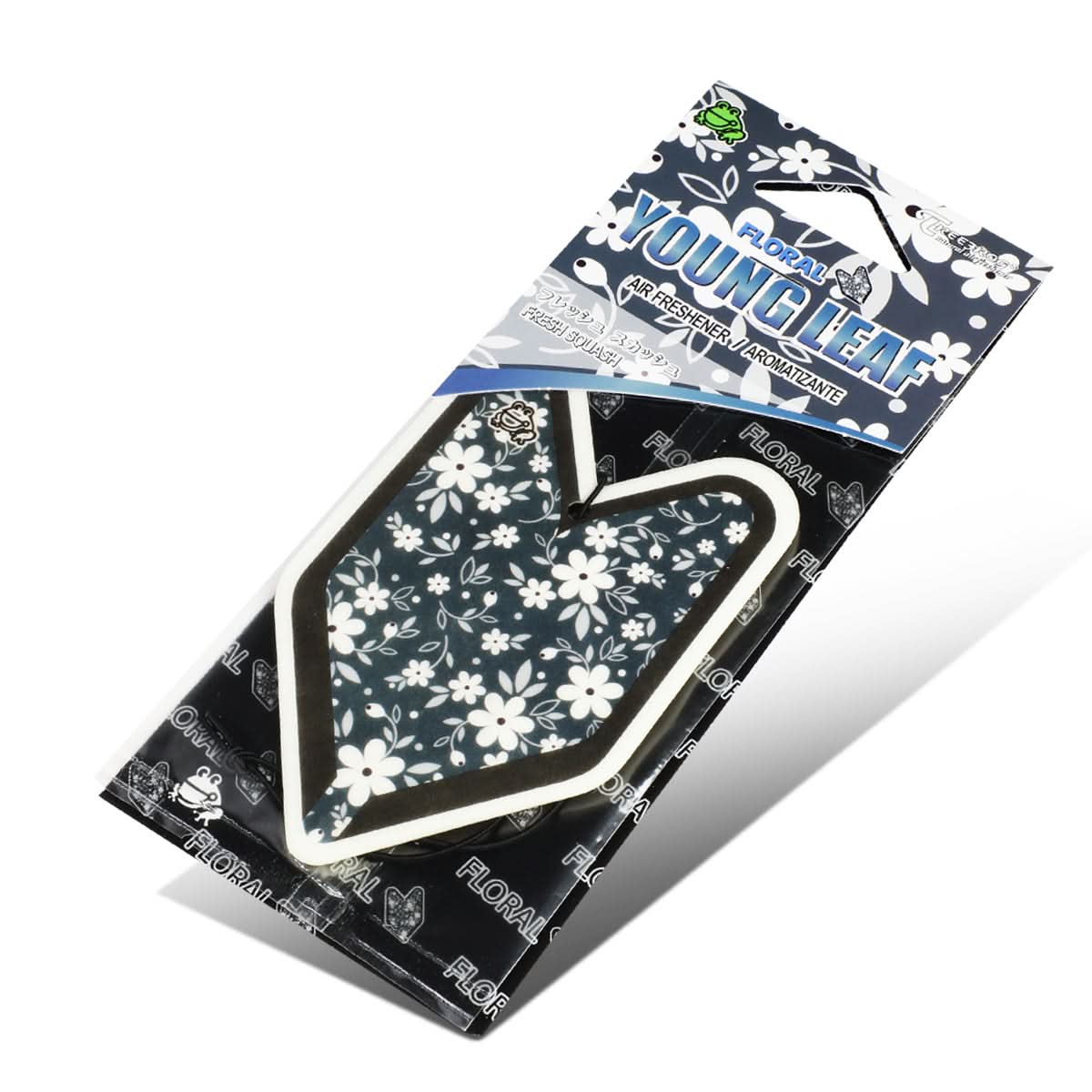 Young Leaf Fresh Squash Floral Paper Hanging Air Freshener