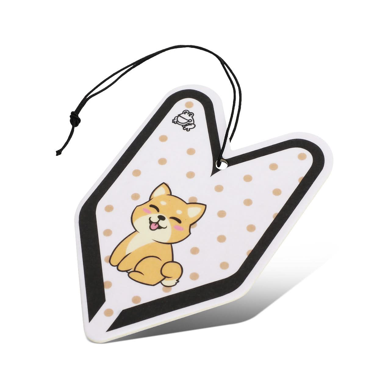 Young Leaf Shiba JDM Squash Paper Hanging Air Freshener