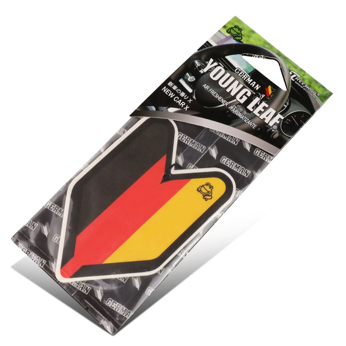 German Flag New Car Scent Paper Hanging Air Freshener